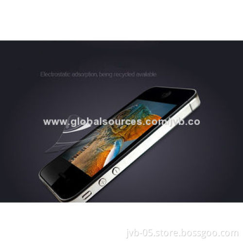Clear screen guard for iPhone, easy to remove for multiple use